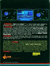 Astro Chase - Box - Back Image
