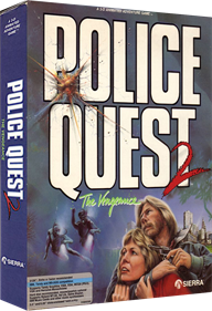 Police Quest 2: The Vengeance - Box - 3D Image