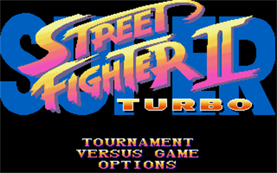 Super Street Fighter II Turbo - Screenshot - Game Title Image