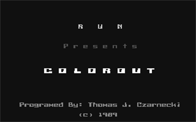 Colorout - Screenshot - Game Title Image