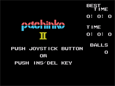 Pachinko II - Screenshot - Game Title Image