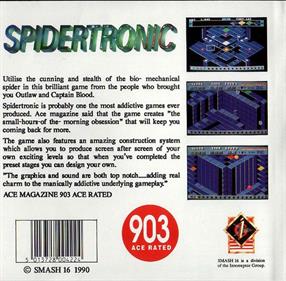 Spidertronic - Box - Back Image