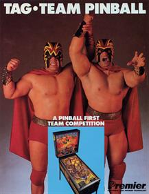 Tag Team Pinball - Advertisement Flyer - Front Image