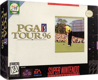PGA Tour 96 - Box - 3D Image