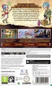 Dragon Quest Treasures - Box - Back Image