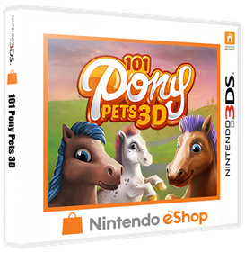 101 Pony Pets 3D - Box - 3D Image