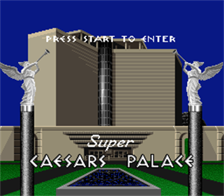 Super Caesars Palace - Screenshot - Game Title Image