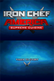 Iron Chef America: Supreme Cuisine - Screenshot - Game Title Image