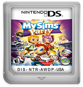 MySims Party - Fanart - Cart - Front
