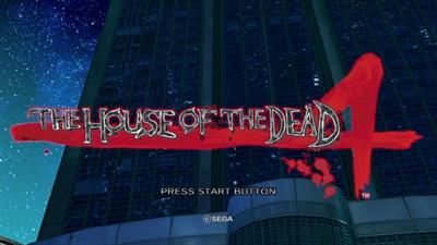 The House of the Dead 4 - Screenshot - Game Title Image