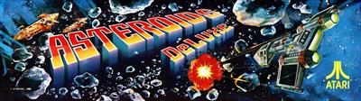 Asteroids Deluxe - Arcade - Marquee Image