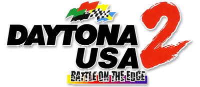 Daytona USA 2: Battle on the Edge - Clear Logo Image