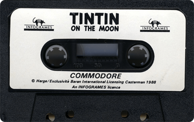 Tintin on the Moon - Cart - Front Image