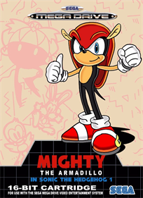 Mighty the Armadillo in Sonic The Hedgehog - Box - Front Image