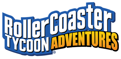 RollerCoaster Tycoon Adventures - Clear Logo Image