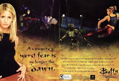 Buffy the Vampire Slayer - Advertisement Flyer - Front Image
