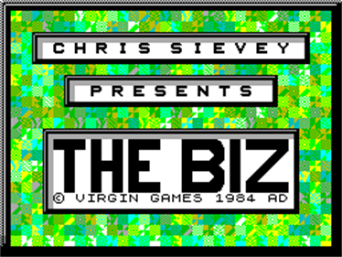 The Biz - Screenshot - Game Title Image