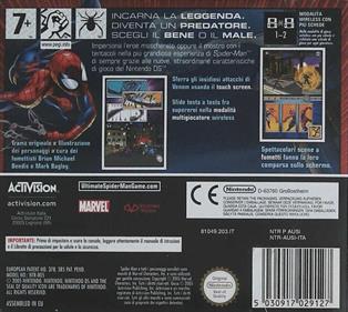 Ultimate Spider-Man - Box - Back Image