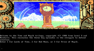 Time and Magik - Screenshot - Game Select Image