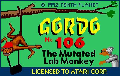 Gordo 106 - Screenshot - Game Title