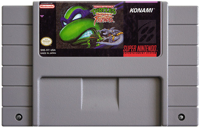 Teenage Mutant Ninja Turtles: Tournament Fighters - Fanart - Cart - Front