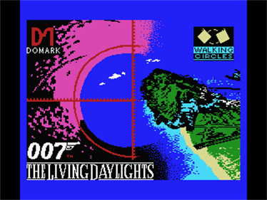 James Bond 007 in The Living Daylights: The Computer Game - Screenshot - Game Title Image