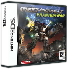 MechAssault: Phantom War - Box - 3D Image