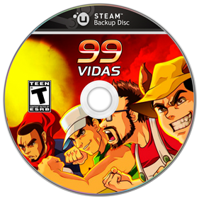 99Vidas - Fanart - Disc