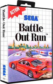 Battle OutRun - Box - 3D Image