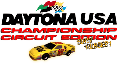 Daytona USA: Championship Circuit Edition - Clear Logo Image