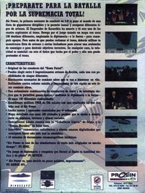 Air Power: Battle in the Skies - Box - Back Image