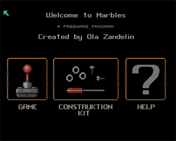 Marbles (17 Bit Software) - Screenshot - Game Select Image