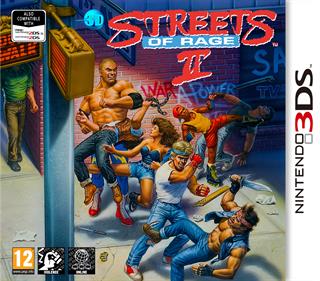 3D Streets of Rage 2 - Fanart - Box - Front Image