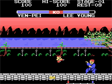 Yie Ar Kung-Fu II - Screenshot - Gameplay Image