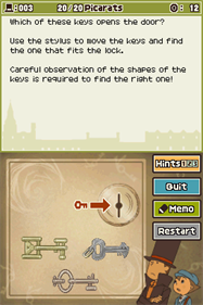 Professor Layton and the Diabolical Box - Screenshot - Gameplay Image