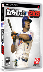 Major League Baseball 2K8 - Box - 3D Image