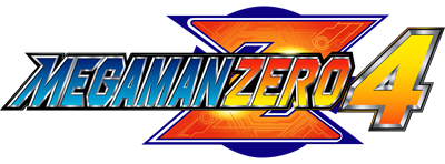 Mega Man Zero 4 - Clear Logo Image