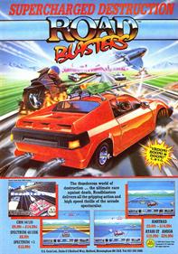 Road Blasters - Advertisement Flyer - Front Image