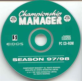 Championship Manager: Season 97/98 - Disc Image