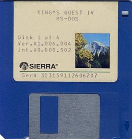 King's Quest IV: The Perils of Rosella (SCI) - Disc Image