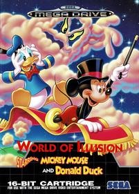 World of Illusion Starring Mickey Mouse and Donald Duck - Box - Front Image