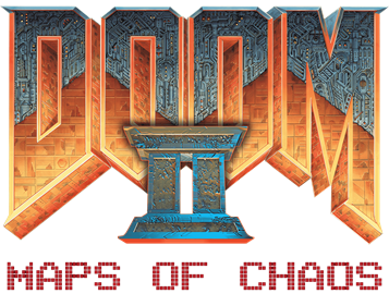 DOOM 2: Maps of Chaos - Clear Logo Image
