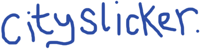 City Slicker - Clear Logo Image