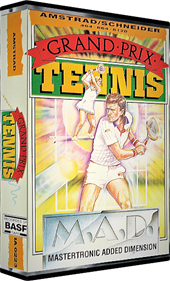 Grand Prix Tennis - Box - 3D Image