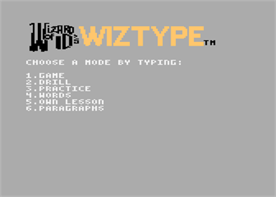 Wizard of Id's WizType - Screenshot - Game Select Image