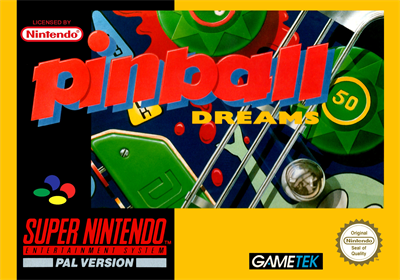 Pinball Dreams - Box - Front Image