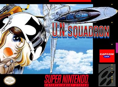 U.N. Squadron - Fanart - Box - Front Image