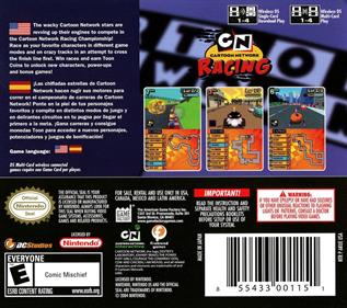 Cartoon Network Racing - Box - Back Image