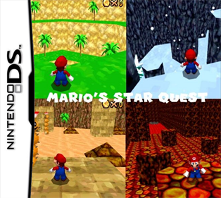 Mario's Star Quest - Box - Front Image