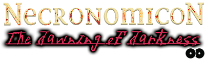 Necronomicon: The Dawning of Darkness - Clear Logo Image